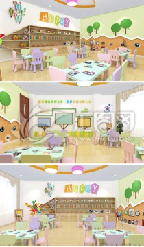幼兒園美工教室