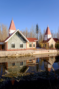 北欧小镇建筑