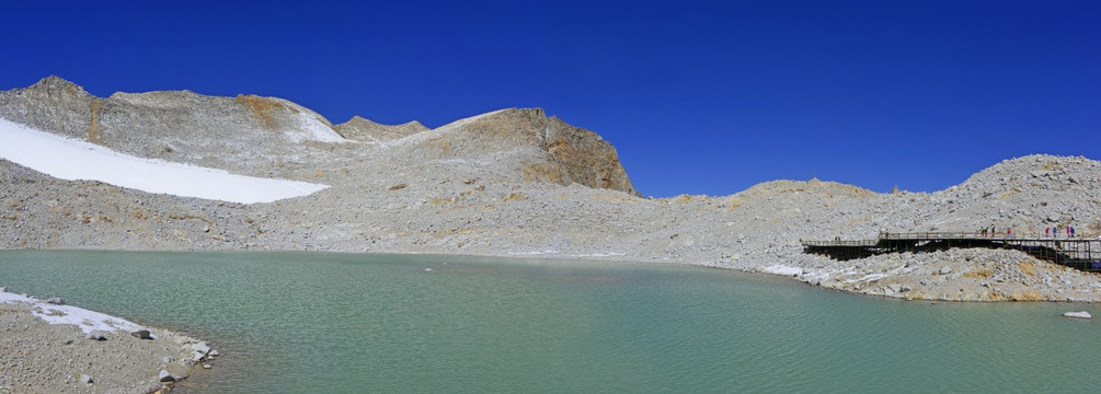 冰山湖泊 高山湖泊