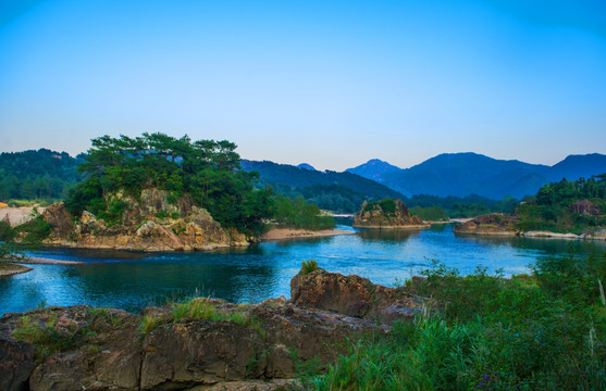 山水风光 狮子岩