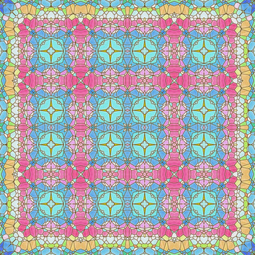 染色玻璃拼花 TIF無分層