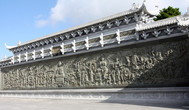 大士海会 浮雕