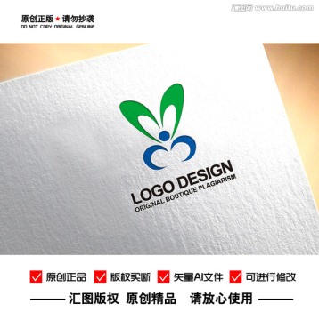 教育健康食品地产logo