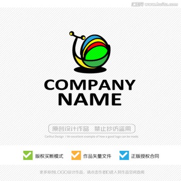 蝸牛 LOGO設計
