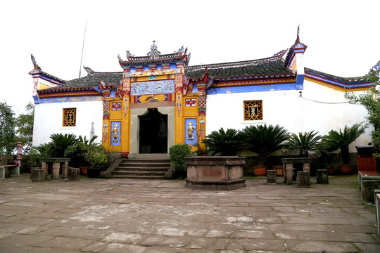 石宝寨 庙宇