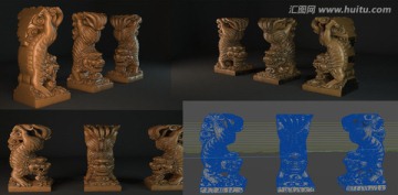 3DSMAX模型招財(cái)獅子