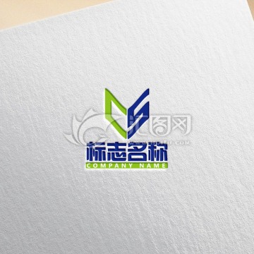 C S 字母logo设计