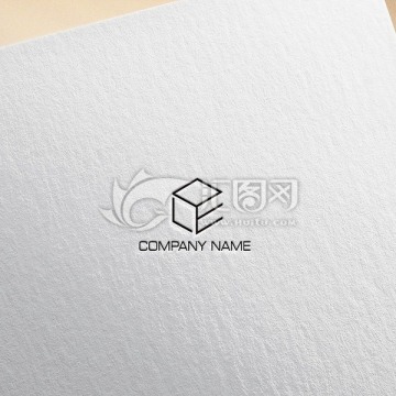 字母E L logo