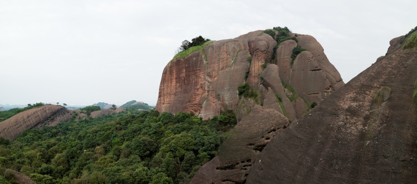 弋阳龟峰全景