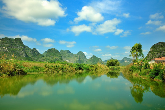 青山绿水