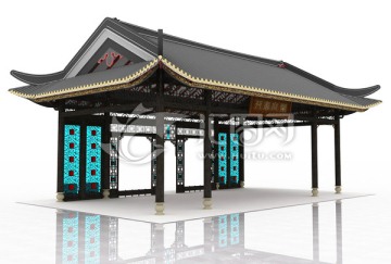 古建亭子模型設(shè)計(jì)