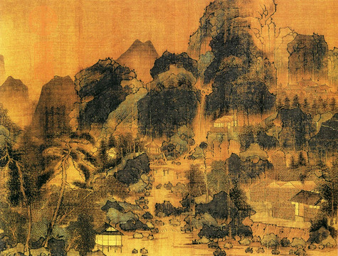 王詵 瀛山圖