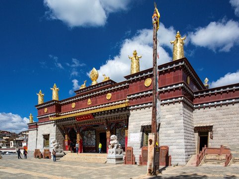 香格里拉 松赞林寺