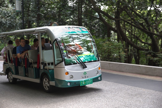 白云山风景名胜区旅游观光车