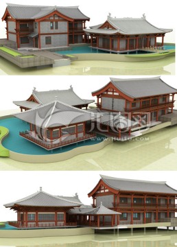 農(nóng)家樂(lè)莊園模型設(shè)計(jì)