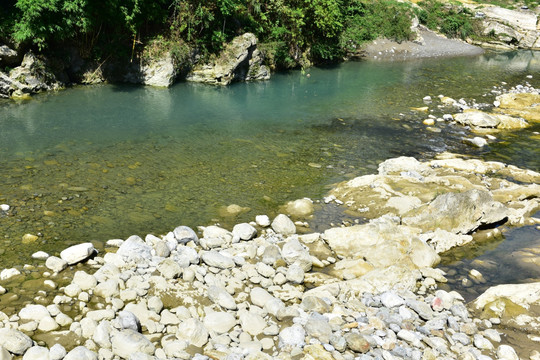 湖北恩施市麂子渡村落风光风景