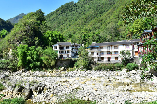 新农村村庄风景