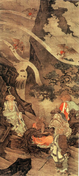 周季常 林庭硅 五百羅漢圖之一