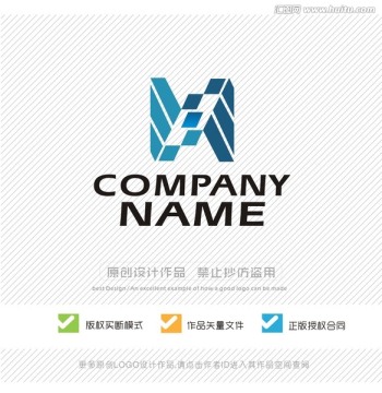 N字母 LOGO设计