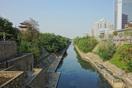 西安护城河