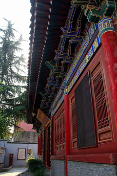 西安 卧龙禅寺 中式佛教寺庙