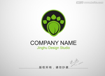 恐龙logo 鼠标logo