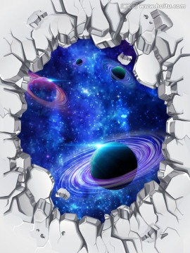 3D星空畫