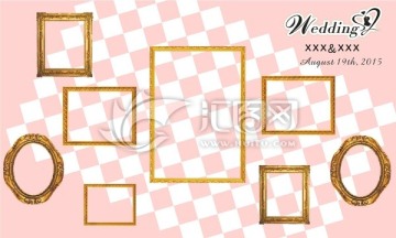 婚慶相片展示區(qū)