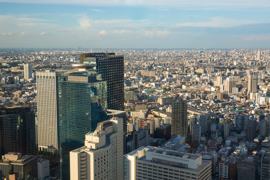 日本风光 东京全景