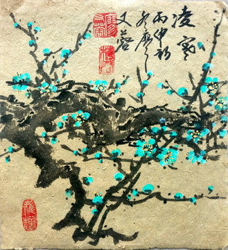 中國(guó)畫(huà)梅花