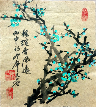 中國(guó)畫(huà)梅花