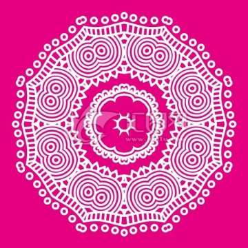 經(jīng)典矢量花紋