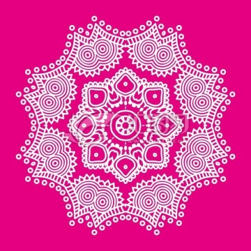經(jīng)典矢量花紋