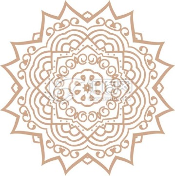 經(jīng)典矢量花紋