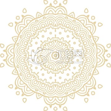 經(jīng)典矢量花紋