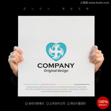 心形logo 医院诊所logo