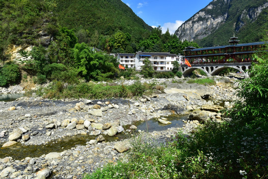 特色民居乡村风景