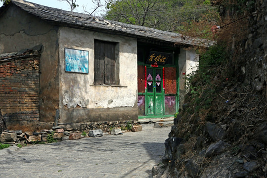 京西古村落水峪村