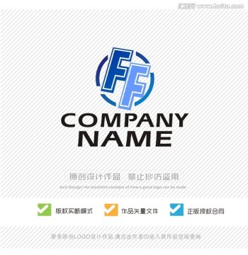 F字母 LOGO設(shè)計(jì)