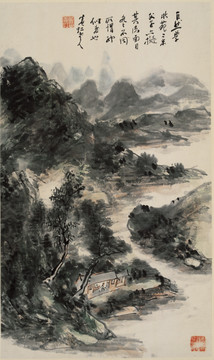 黄宾虹 山水画