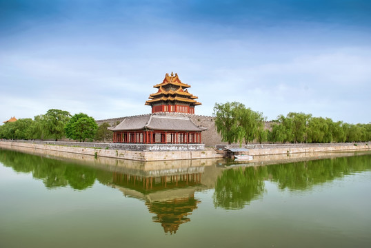 北京角樓分光