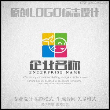親子教育LOGO 親子游樂園標