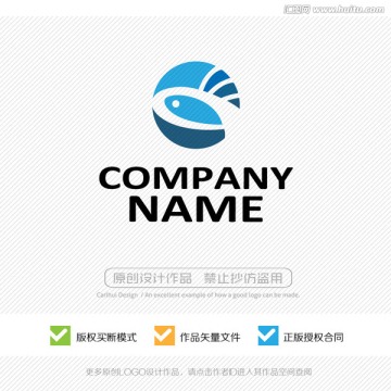魚 LOGO設計