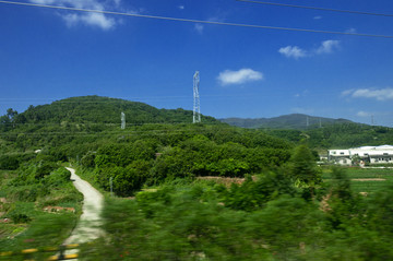 青山和蓝天