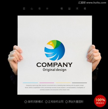 鹰logo 企业logo设计