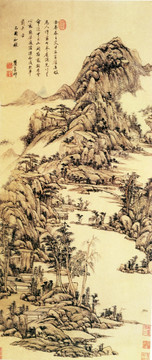 王原祁 山水國畫