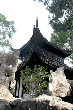 苏州狮子林古典建筑