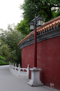 北京 故宫 红墙 黄瓦