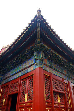 北京 雍和宫 寺庙 中式建筑