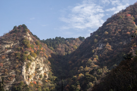 秦岭山峦